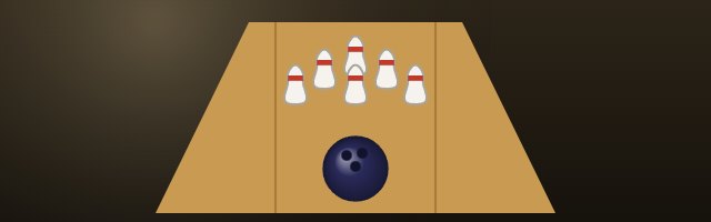 Play Bowling online – Ten frames with spin and real scoring