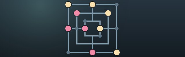 Play Nine Men's Morris online – Place, move, fly