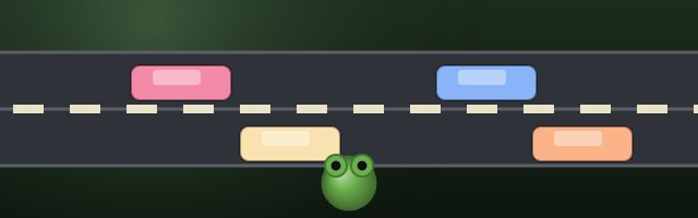 Play Street Frog online – Cross road and river to get home