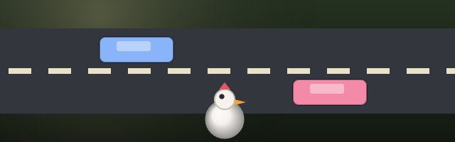 Straßenhuhn online spielen – Endlos über Straßen, Flüsse und Gleise